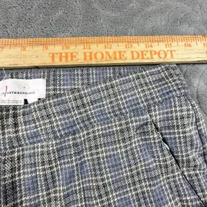 Anthropologie Plaid Trousers Pants Plaid Boot Cut Womens Medium Preppy Career thumbnail 7