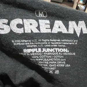 Ripple Junction SCREAM T-Shirt Mens Size M Black Graphic Horror Movie thumbnail 6