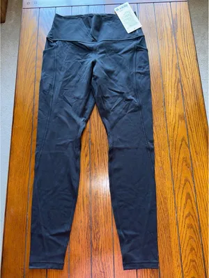 Lululemon Align With Pockets High Rise 28” Black Size 10 NWT thumbnail 3