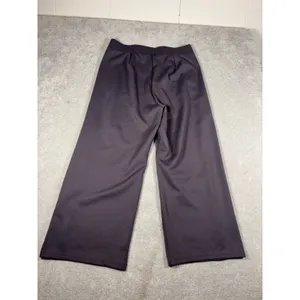 adidas womens wide leg‎ strata high waisted pants xl thumbnail 7