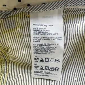 Tommy Hilfiger Sunny‎ Yellow Chino Cotton Shorts thumbnail 4