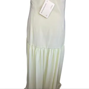 Peppermayo yellow Eden strapless maxi dress drop waist new with tag size 8 thumbnail 7