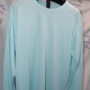 Paragon Light Blue, Sun Protection, Long Sleeve Shirt, Size 2XL thumbnail 1