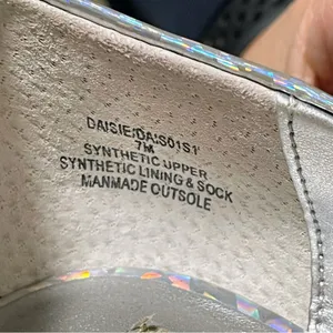 Steve Madden Silver Iridescent Daisie Pointed Toe Stiletto Heels 7 thumbnail 7
