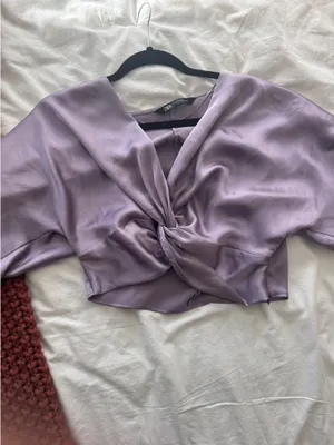 ZARA Silk Top thumbnail 3