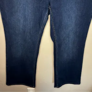 Soft Surroundings The Ultimate‎ Pull On Bootcut Denim Jeans thumbnail 4