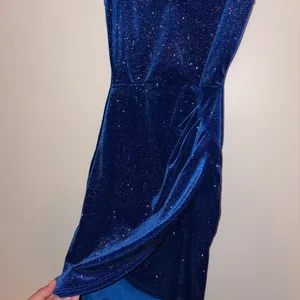 Blue Windsor Mini Dress Sparkly thumbnail 4