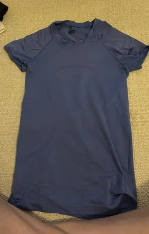 Blue Lululemon Swiftly Tech Short Sleeve thumbnail 1