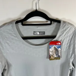 The North Face Womens Scarlette Top High Rise Grey Long Sleeve‎ Large Outdoor thumbnail 2