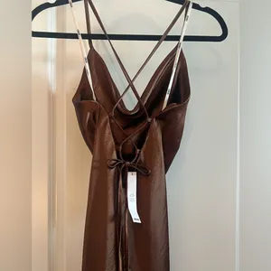 ASOS Brown One Shoulder Gown for Wedding Guest thumbnail 7