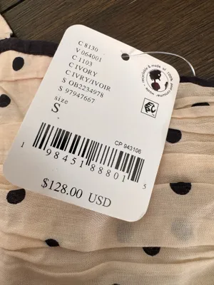 Free People Tea For Two Polka Dot Mini Dress NWT thumbnail 4