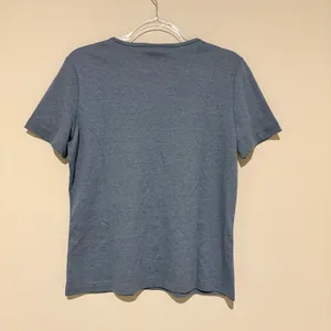 Links Vintage embroidered zebra‎ shirt blue size medium thumbnail 2