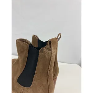 Steve Madden Rhiannon Suede Chelsea Ankle Boot in Brown Size 10 thumbnail 4