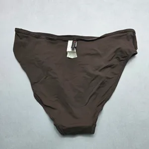 Envya Brown Swim Beach Cheeky Flirty Boho Bikini Bottom L‎ Large 12 thumbnail 6