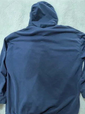 Navy Blue Hooded Sweater Size M thumbnail 2