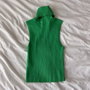 ZARA Green Turtleneck Top thumbnail 6