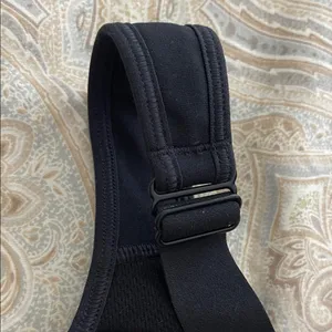 Under Armour Gray and Black Sports Bra thumbnail 6