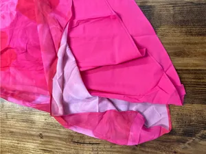 Lulus Pretty Serene Pink Floral One-Shoulder Asymmetrical Midi Dress Size XS NWT thumbnail 7