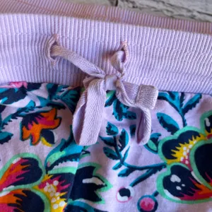 Vera Bradley Pink Floral Size 3X Women’s Shorts Pull On Drawstring Pockets Plus thumbnail 3