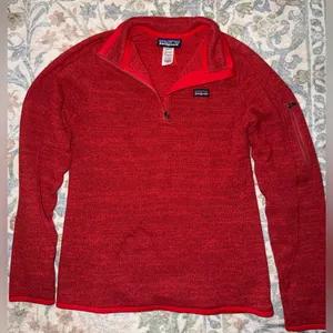 Women’s Patagonia Better Sweater Red Medium thumbnail 1