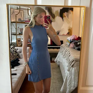 We the Free blue mini dress  thumbnail 3