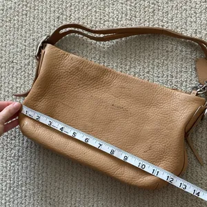 Coach Legacy East West Tassel Shoulder Handbag Vintage Leather J0693-F02188 Tan thumbnail 11