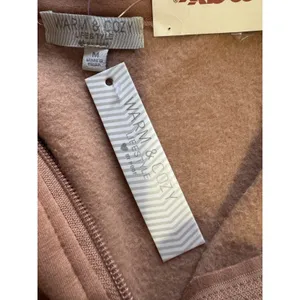 Warm & Cozy Lifestyle Women Size Medium 1/2 Zip Sweatshirt Runched Bottom Preppy thumbnail 9