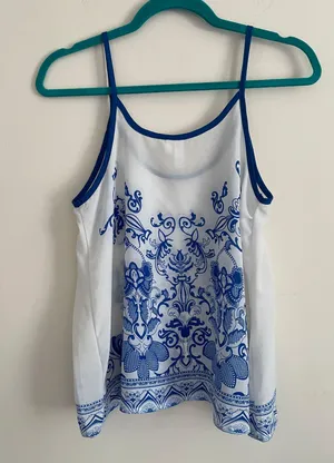 between me and you Camisole Medium White thumbnail 2