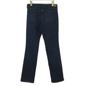 Levi's 505 Straight Leg Bootcut Jeans Dark Wash Size 10 30" thumbnail 4