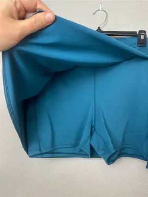 The North Face Teal Mini Skort with Side Slit Size XL thumbnail 5