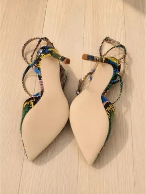 Steve Madden Variety Multi Snake Heels Size 7 New In Box thumbnail 4