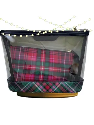 Victoria's Secret Bags Cosmetic Bags - Limited Edition Bright Tartan thumbnail 4
