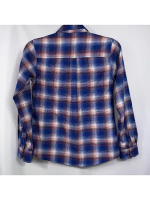 Dixxon The Great One 13 Women’s M Blue Plaid Flannel thumbnail 8