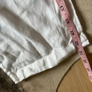 QUINCE White Linen Pull On Pants Size XS Costal Vacation‎ thumbnail 6