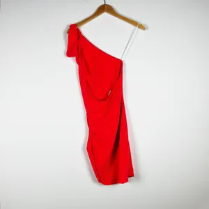 Amanda Uprichard Chantel Halterneck Sleeveless Ruched Side Cocktail Party Dress thumbnail 4