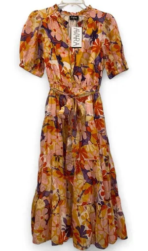 Avara Floral Midi Dress Women's Small thumbnail 1