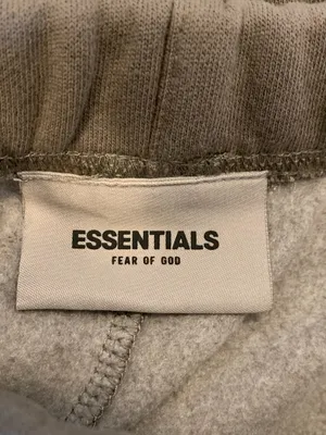 Fear Of God Essentials Charcoal Gray Sweatpants - Small thumbnail 8