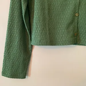 NWT Madewell Green Textured Cropped Lightweight Sweater Women's size Medium thumbnail 6
