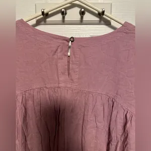 We The Free Mauve Short Sleeve Blouse thumbnail 6