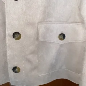 Tan Vegan Suede Jacket thumbnail 4