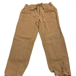 Aerie Women's Cargo Jogger Pants Size Small Tan Beige Casual Drawstring thumbnail 1