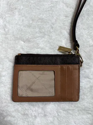 MICHAEL Michael Kors Signature Monogram Coin Purse Wristlet thumbnail 6