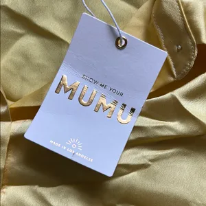 Show Me Your MuMu Yellow Button Down Shirt thumbnail 4