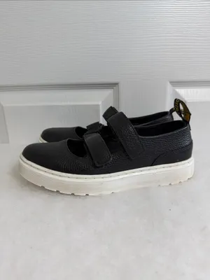 Dr. Martens Mary Jane Leather Mae Platform Sneakers Women's Large 8 thumbnail 4