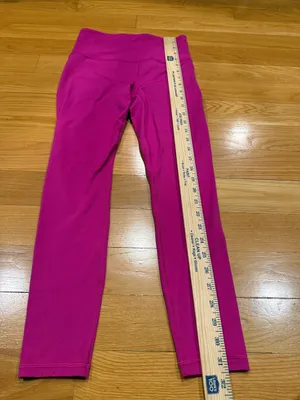 Athleta pink ultra high rise 7/8 tight legging size xsmall. thumbnail 2