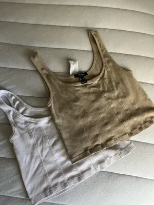 Forever 21 Crop Tank Tops thumbnail 1