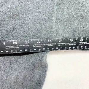 Zara Soft‎ Knit Cardigan Womens Size S Charcoal Grey Wool Blend V-Neck Cropped thumbnail 6