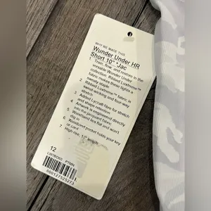 NEW Lululemon Wunder Under Short 10" *Ribbed thumbnail 3
