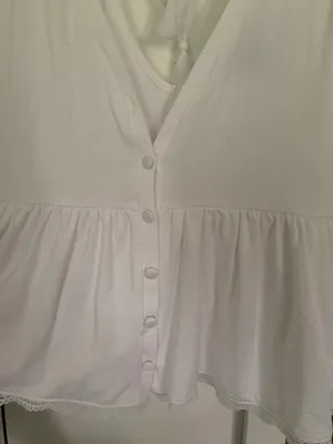 Forever 21 White Tank Top thumbnail 2