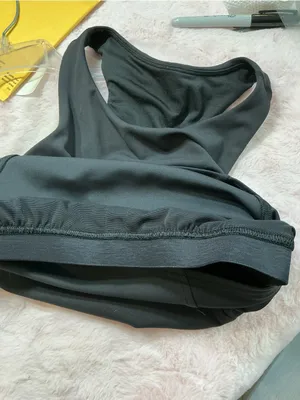 lululemon athletica Black Racerback Crop Top 1066 thumbnail 8